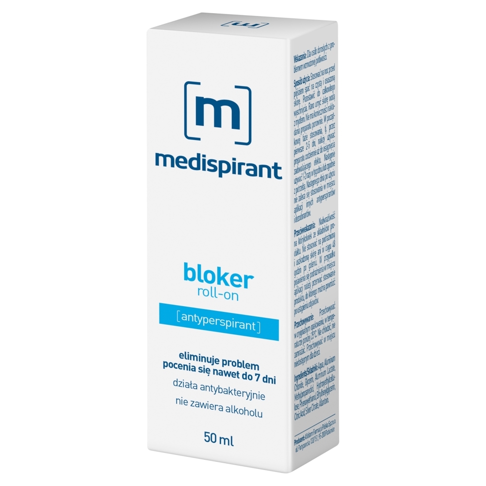 Medispirant, Antyprespirant Roll-On, 50 ml