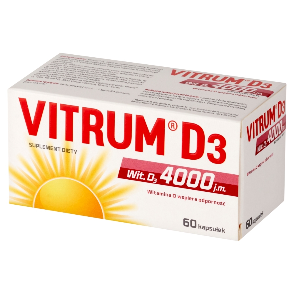 Vitrum D3 4000 Kapsułki