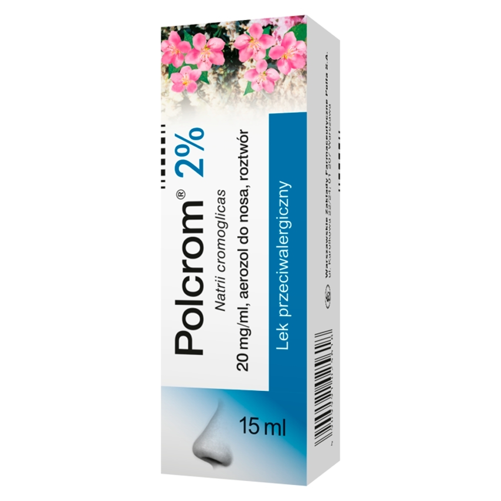 Polcrom 2% Lek przeciwalergiczny Aerozol do nosa 