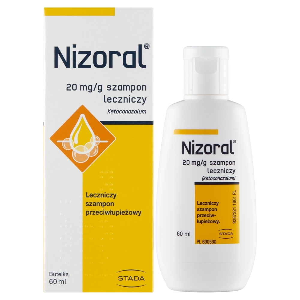 Nizoral 20 mg/g szampon leczniczy, 60 ml 