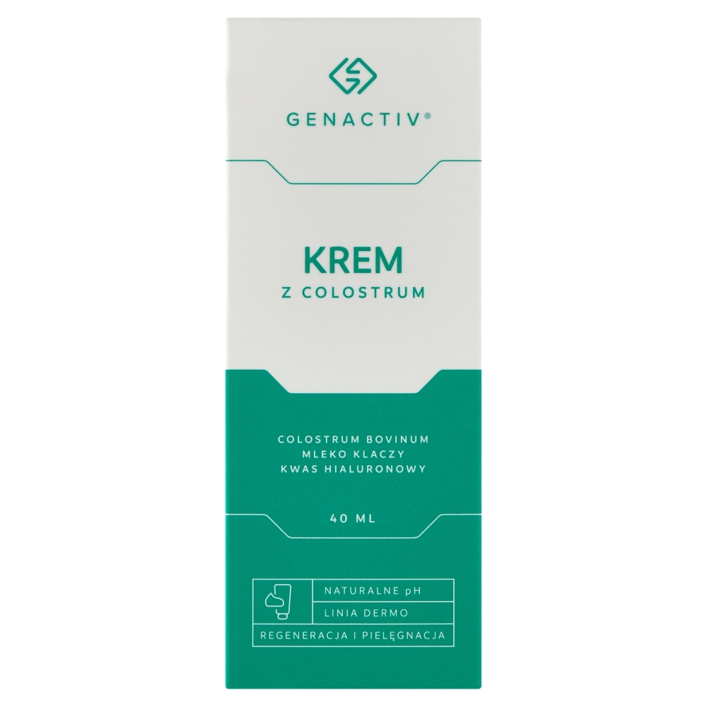 Genactiv Krem z colostrum intensywnie regenerujący