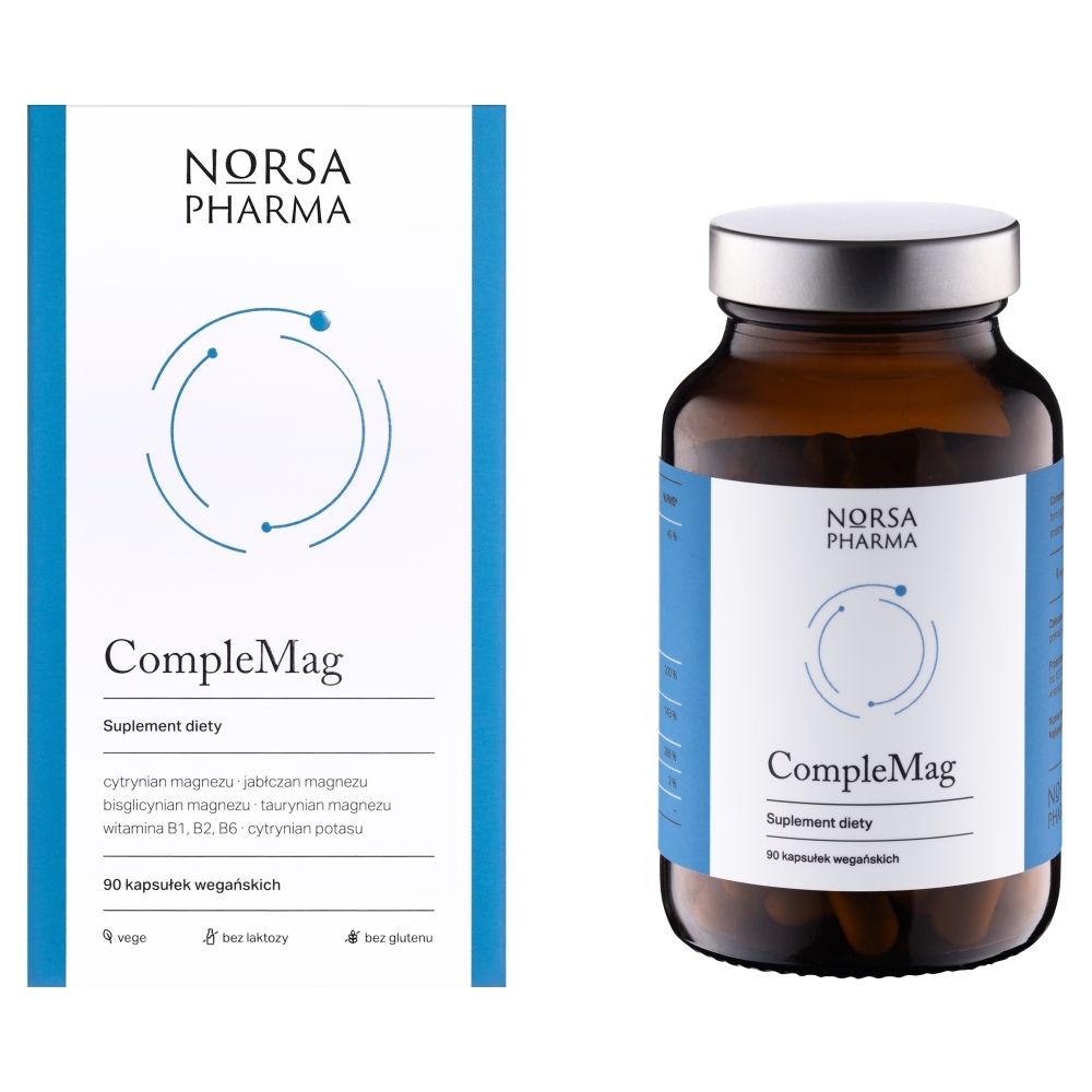Norsa Pharma CompleMag, kapsułki, 90 szt