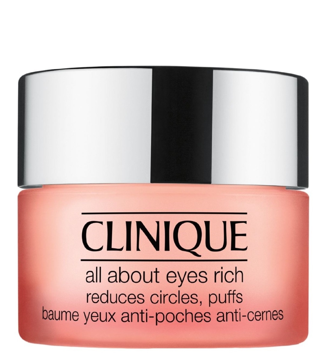 Крем для кожи вокруг глаз Clinique All About Eyes Rich насыщенный, против отёчности и тёмных кругов, 30 мл