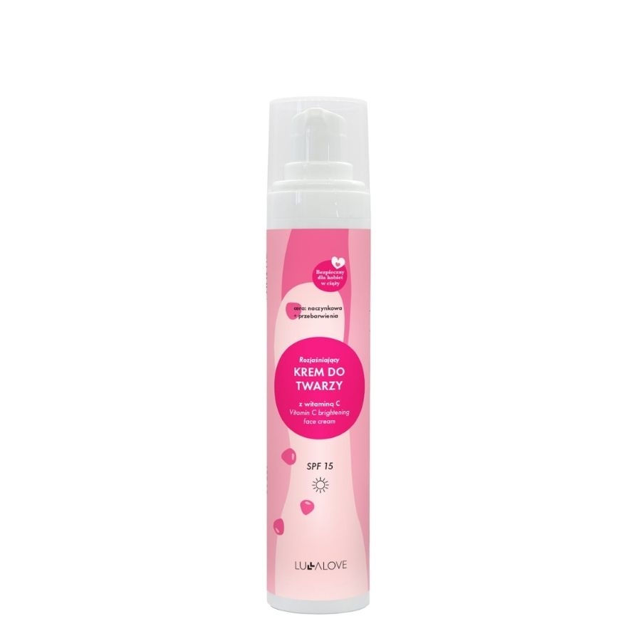Крем для лица Lullalove SPF 15, осветляющий, с витамином C, 50 мл