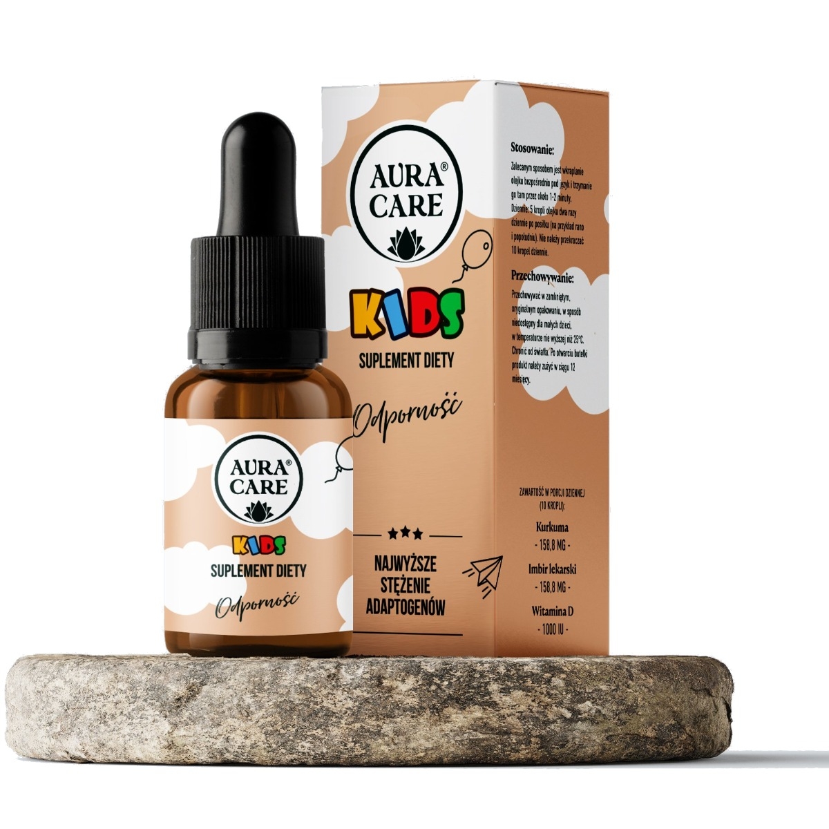 Добавка Aura Care для иммунитета, адаптогены, капли, 15 мл