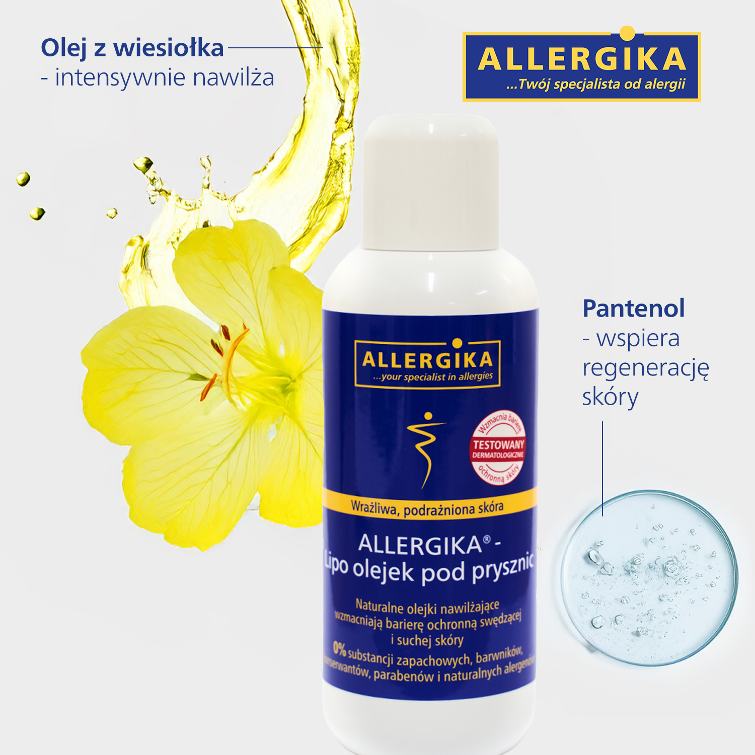 Allergika Lipo Olejek pod prysznic