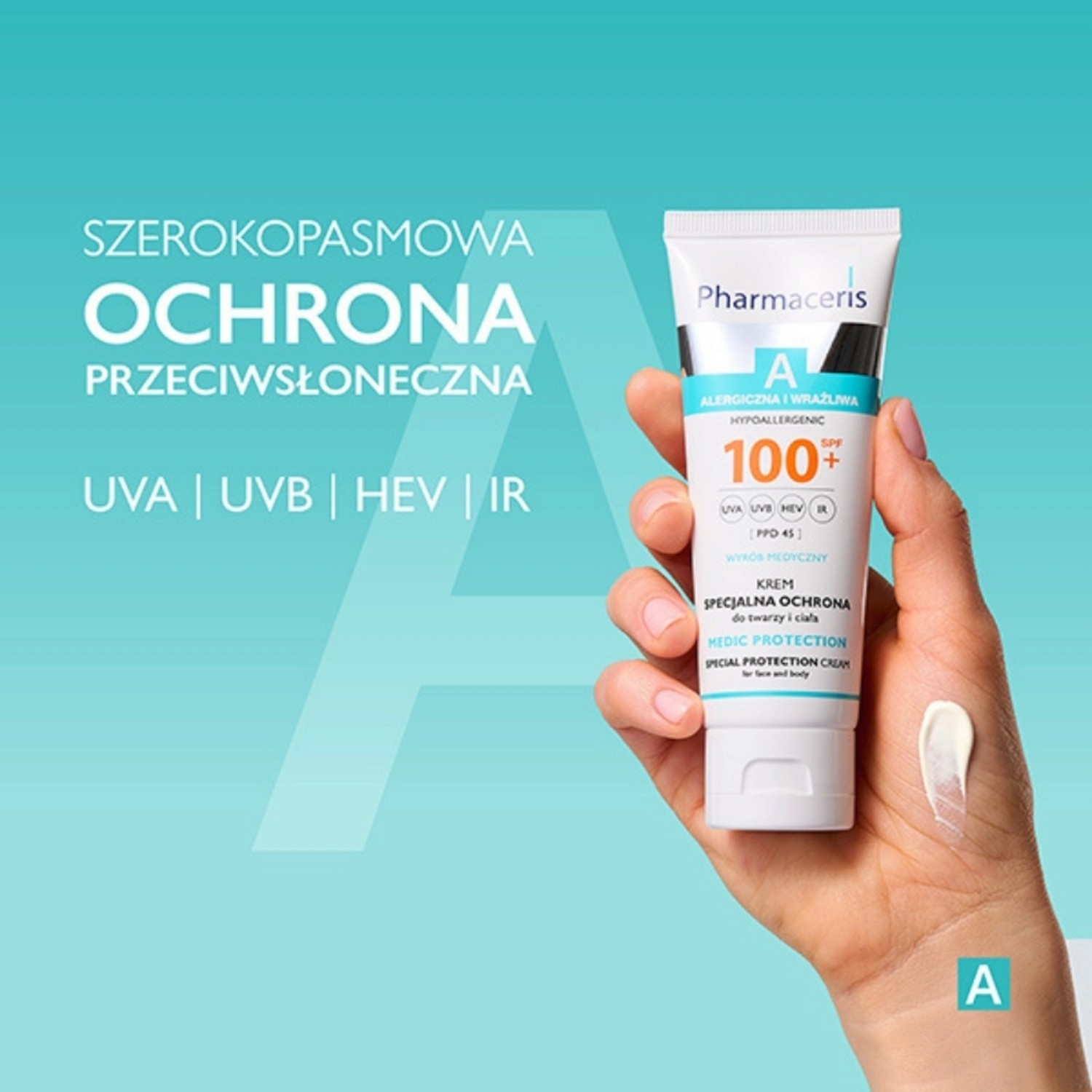 Pharmaceris A Medic Protection Krem specjalna ochrona twarzy i ciała SPF100+