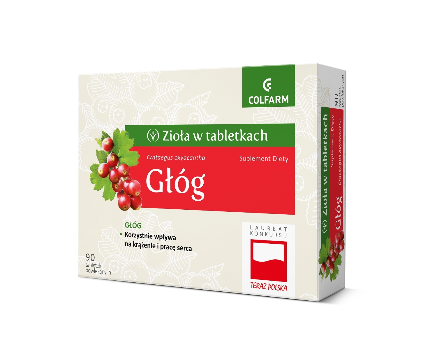 Colfarm Głóg, 90 tabletek