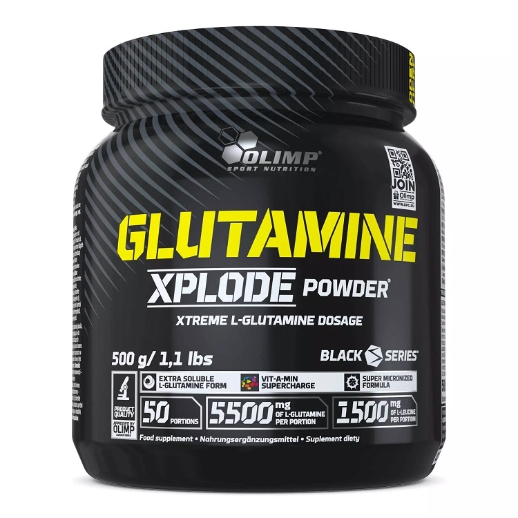 Глютамин в порошке Olimp Glutamine Xplode Powder, вкус апельсин