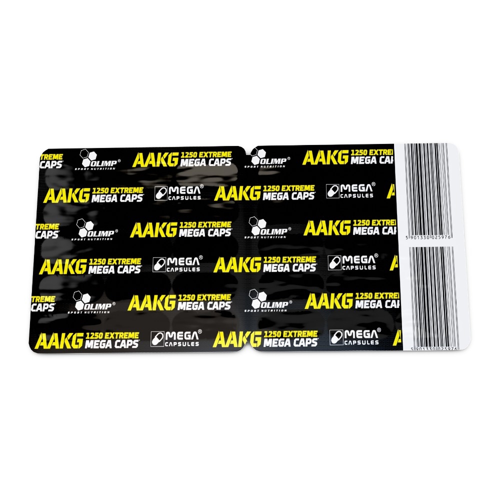 Olimp AAKG 1250 Extreme Mega Caps Kapsułki, 30 szt.