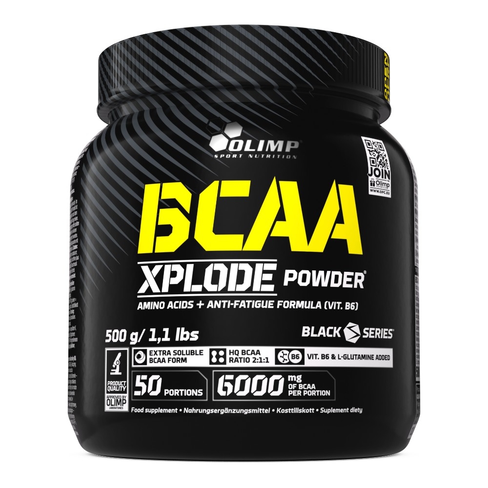Аминокислоты BCAA Olimp BCAA Xplode Powder, с L-глутамином и витамином B6, вкус манго