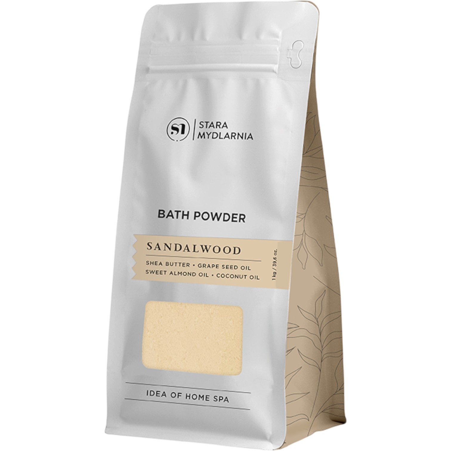 Пудра для ванны Stara Mydlarnia Sandalwood, ароматная, питательная
