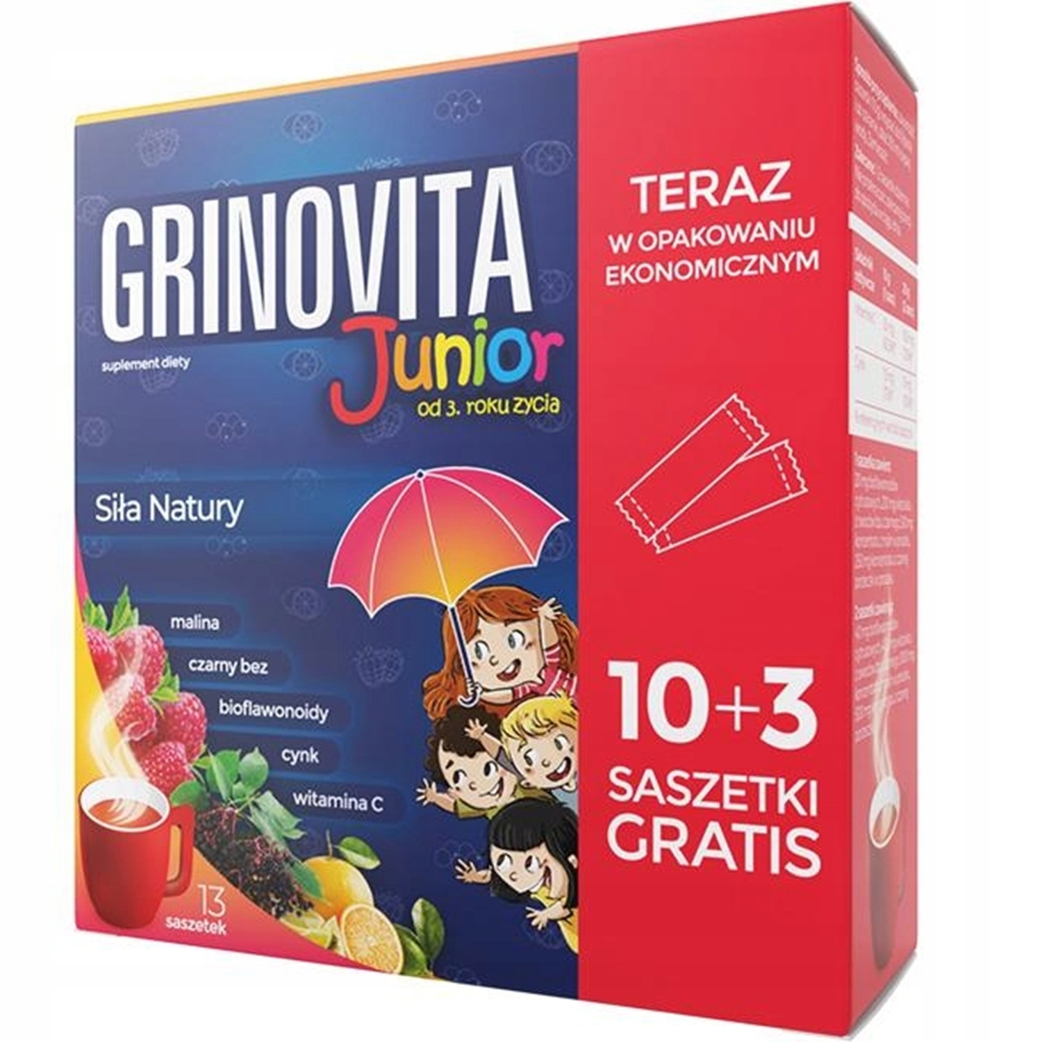 Grinovita Junior, proszek 13 sasz.