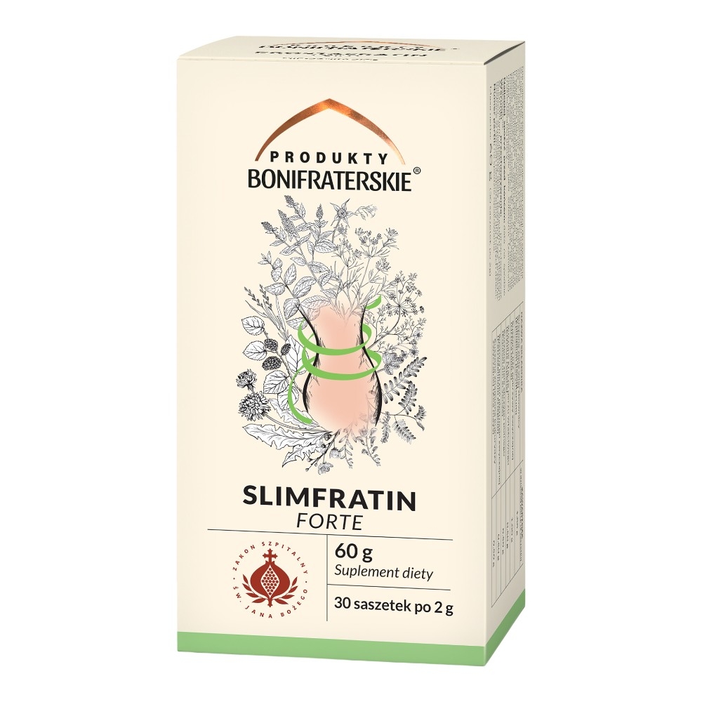  Slimfratin Forte Zioła w saszetkach, 30 szt.
