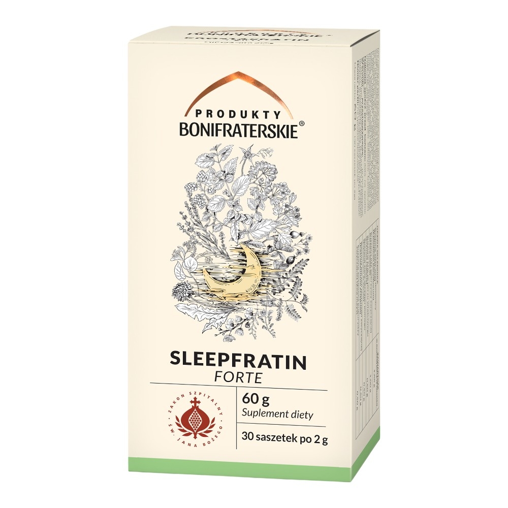Sleepfratin Forte Zioła w saszetkach, 30 szt.