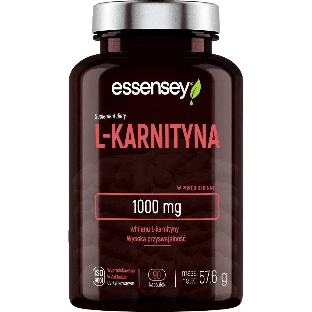 Essensey L-karnityna Kapsułki, 90 szt.