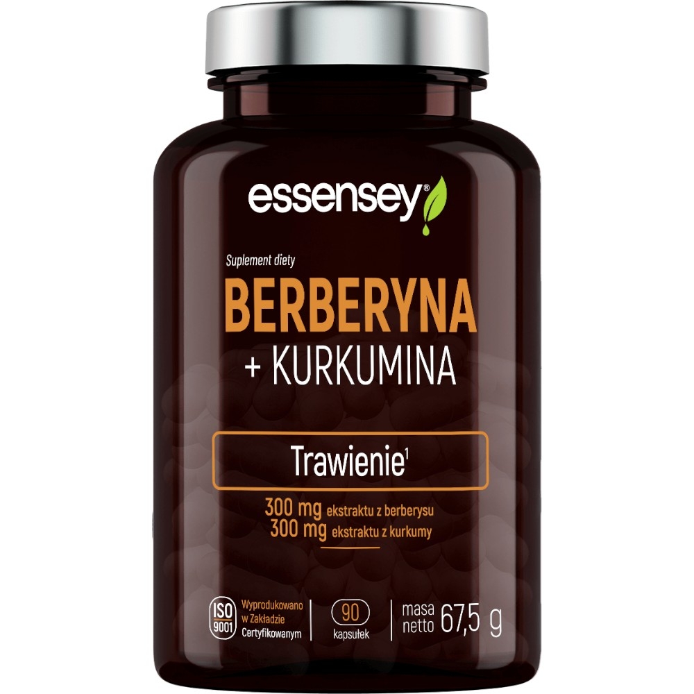 Essensey Berberyna + Kurkumina Kapsułki, 90 szt.