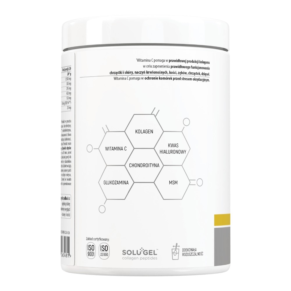 Essensey Kolagen Forte 12500 mg Mango-Pomarańcza, 400 g