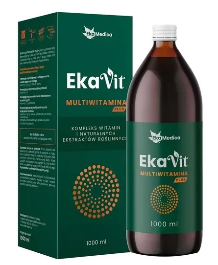 Ekavit Multiwitamina Plus, płyn, 1 l
