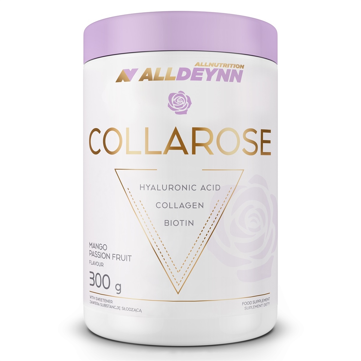 Allnutrition Alldeynn Collarose Mango Passion Fruit Kolagen Proszek, 300 g