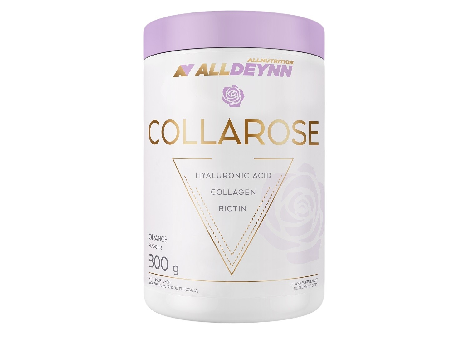 Allnutrition Alldeynn Collarose Kolagen Orange Proszek, 300 g