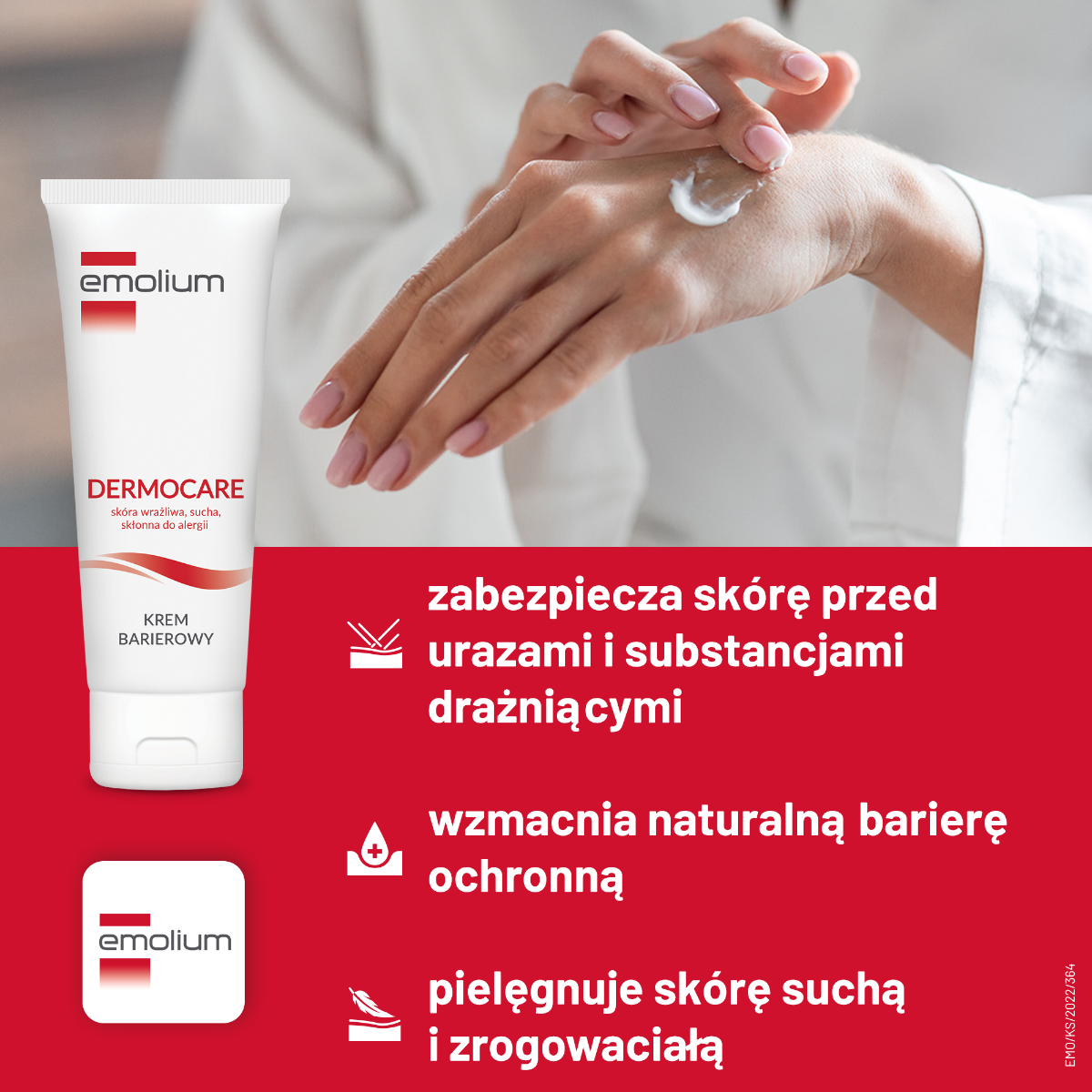 Emolium Dermocare Barierowy krem ochronny