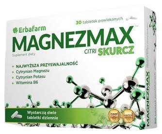 Magnezmax Citri Skurcz 30 Tabletek