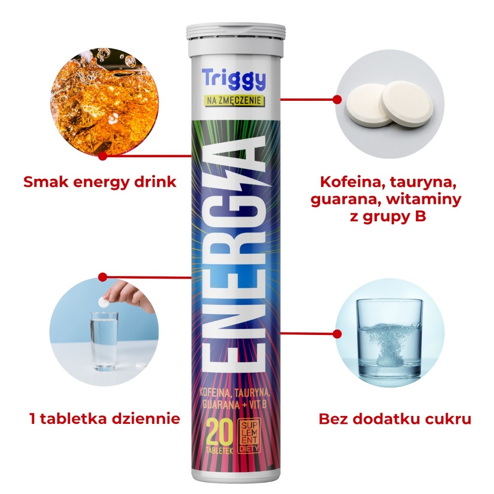 Triggy Tabletki musujące Energia