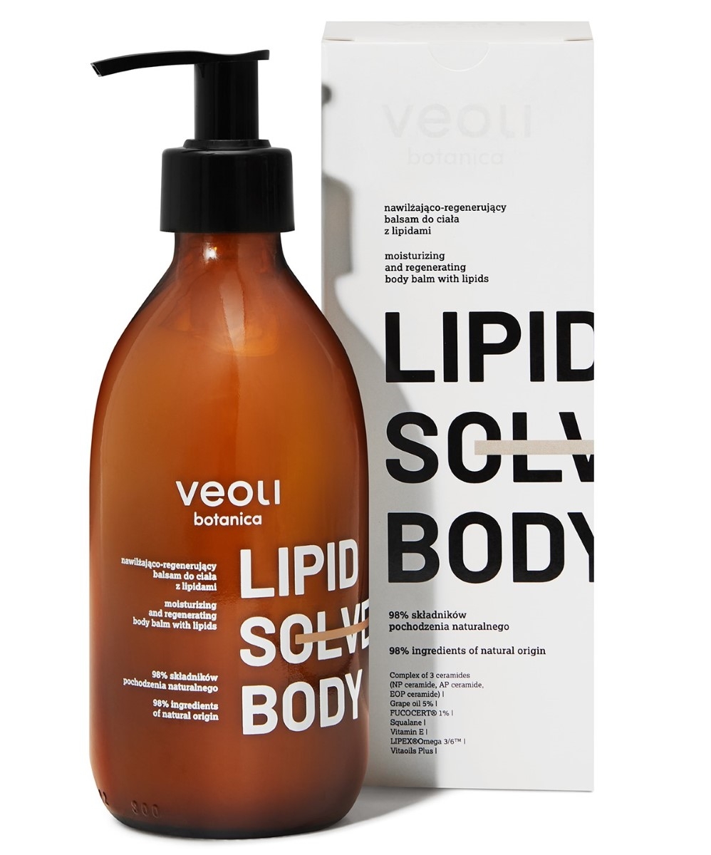 Veoli Botanica Lipid Solve Body Nawilżająco-regenerujący balsam do ciała z lipidami