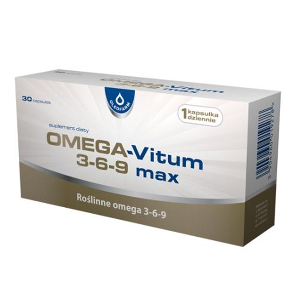 Omega-Vitum 3-6-9 Max, kapsułki 30 szt.
