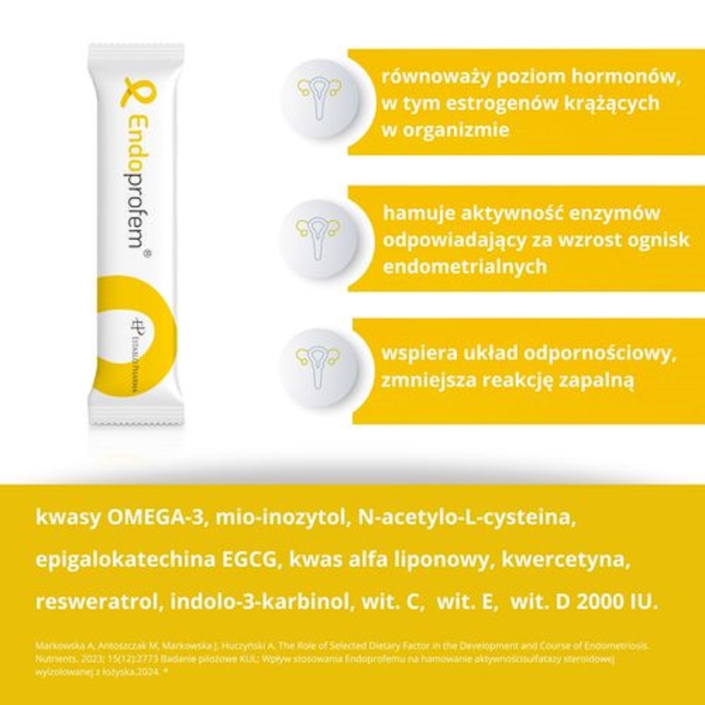 Endoprofem Zestaw 30 saszetek + 30 kapsułek