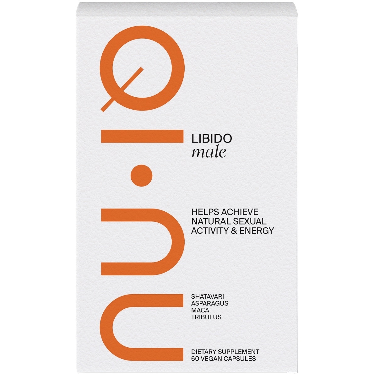 Комплекс для мужчин QI-NU Libido Male, мака и якорцы стелющиеся, капсулы