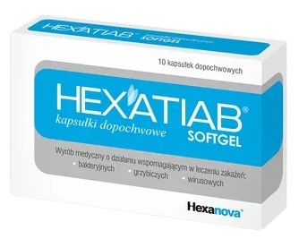 Hexatiab kapsułki dopochwowe