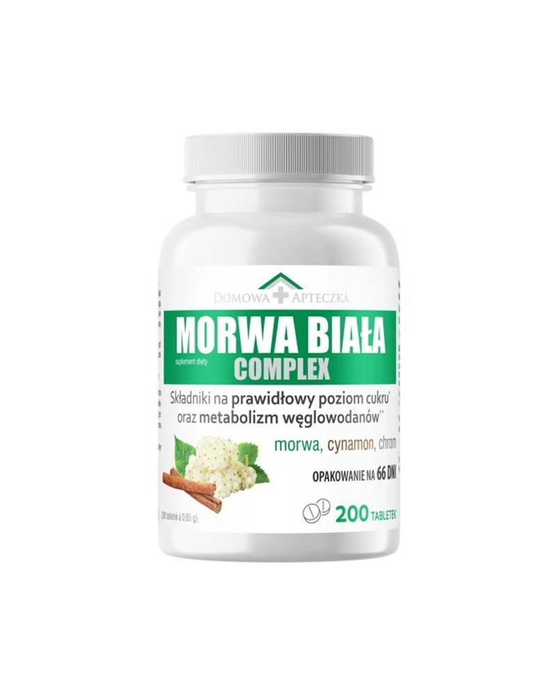 Domowa Apteczka Morwa Biała Complex, Kapsułki 200 szt.