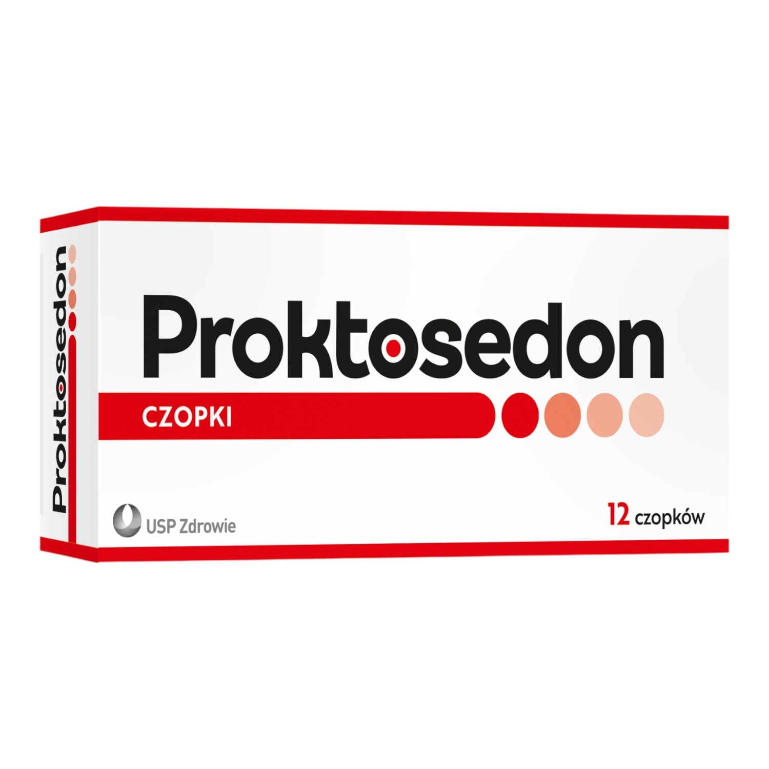 Proktosedon Czopki doodbytnicze, 12 szt.