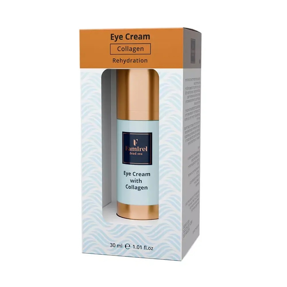 Крем для кожи вокруг глаз Famirel Eye Cream with Collagen увлажняющий, с коллагеном, 30 мл