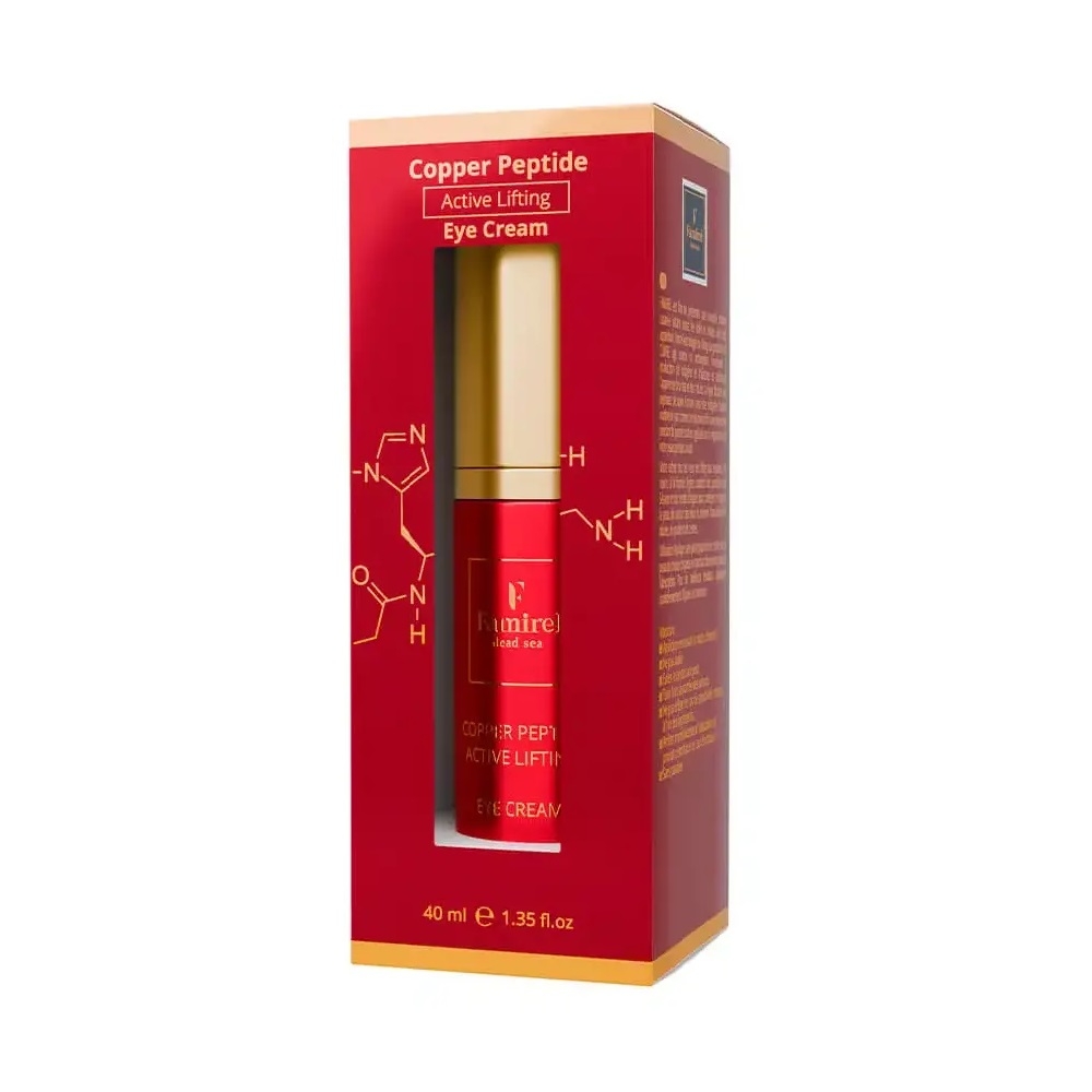 Крем для кожи вокруг глаз Famirel Copper Peptide Active Lifting Eye Cream лифтинг, с пептидами меди, 40 мл