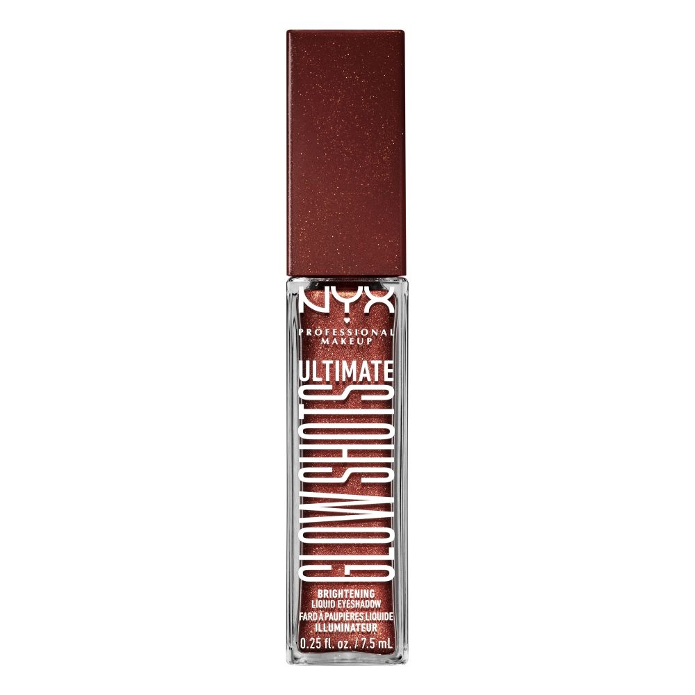 Жидкие тени NYX Professional Makeup Ultimate Glow Shots сияющие, оттенок Six Figs
