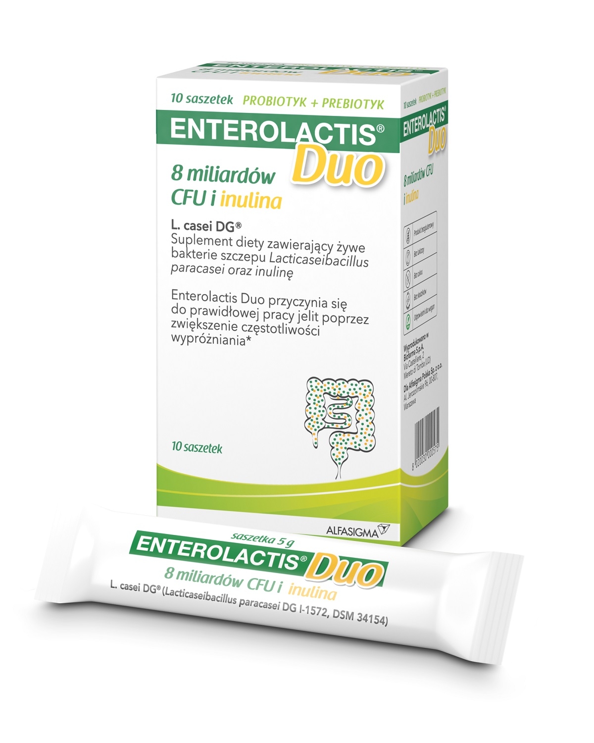 Enterolactis Duo probiotyk, proszek, 10 sasz.