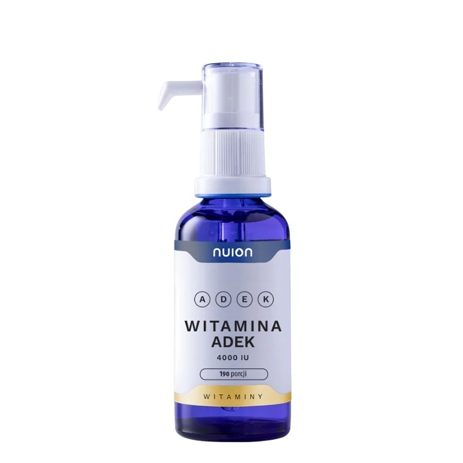 Витамины A, D3, E, K2 Puromedica Nuion ADEK, для людей старше 75 лет, капли, 50 мл