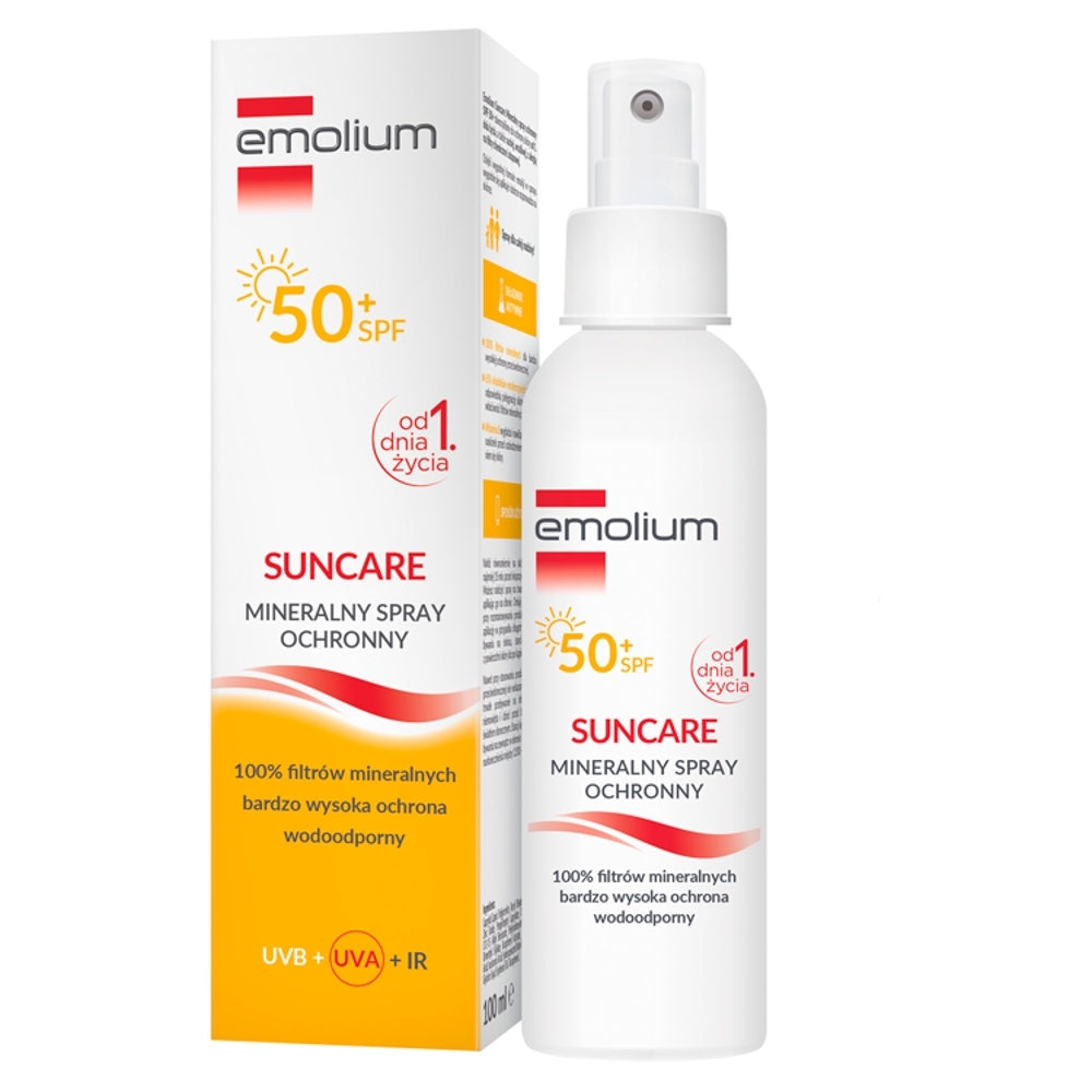 Emolium Suncare Mineralny spray ochronny SPF50+