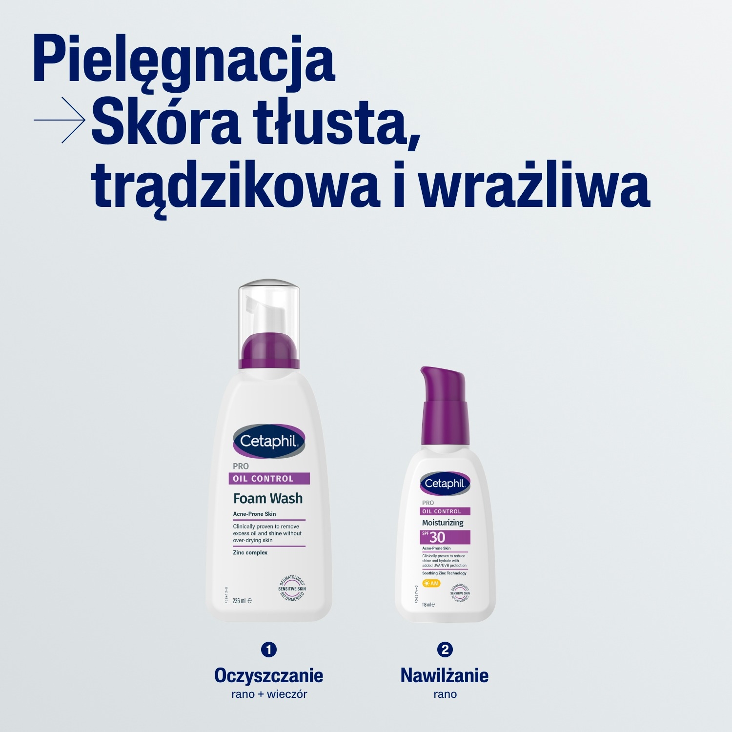 Cetaphil PRO Oil Control Krem nawilżająco-matujący SPF30