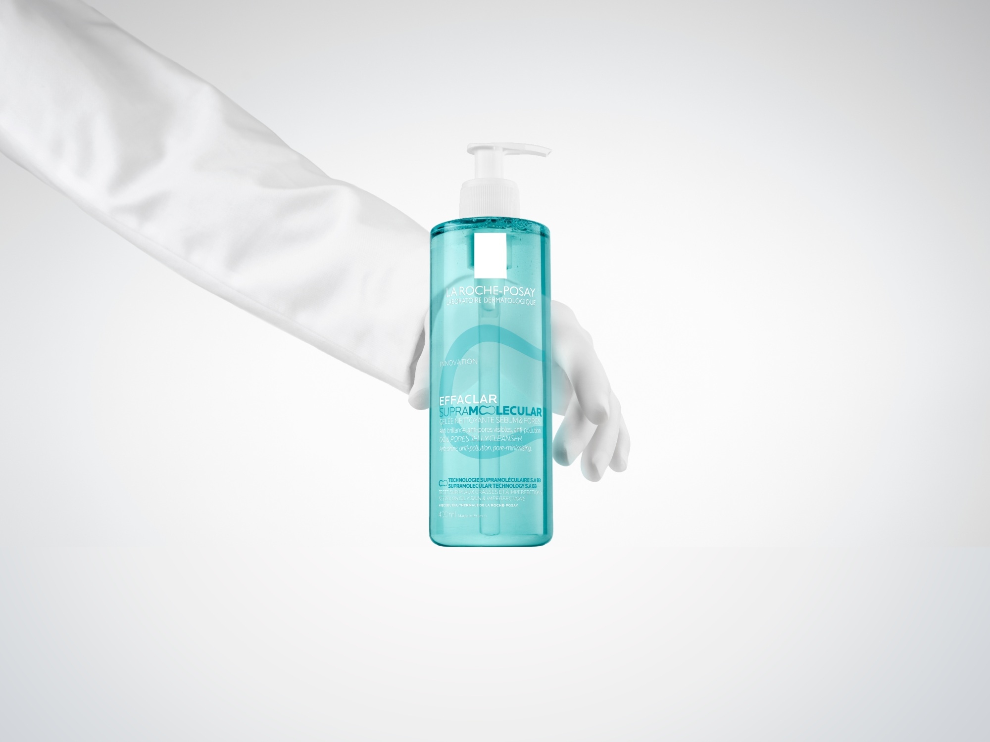 La Roche-Posay Effaclar Supramolecular Żel oczyszczający do skóry tłustej, 400 ml
