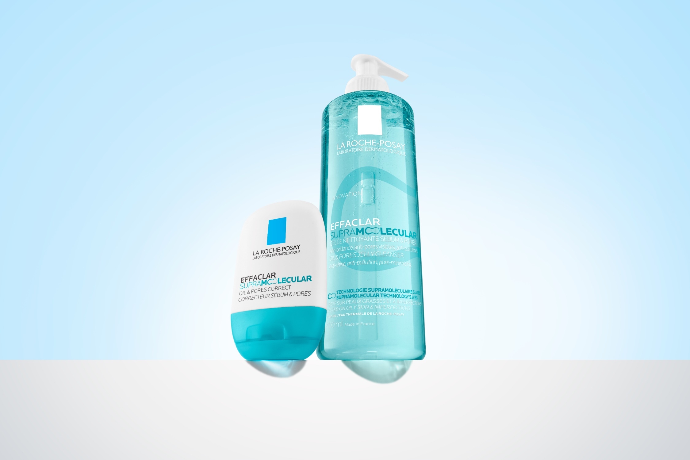 La Roche-Posay Effaclar Supramolecular Żel oczyszczający do skóry tłustej, 400 ml