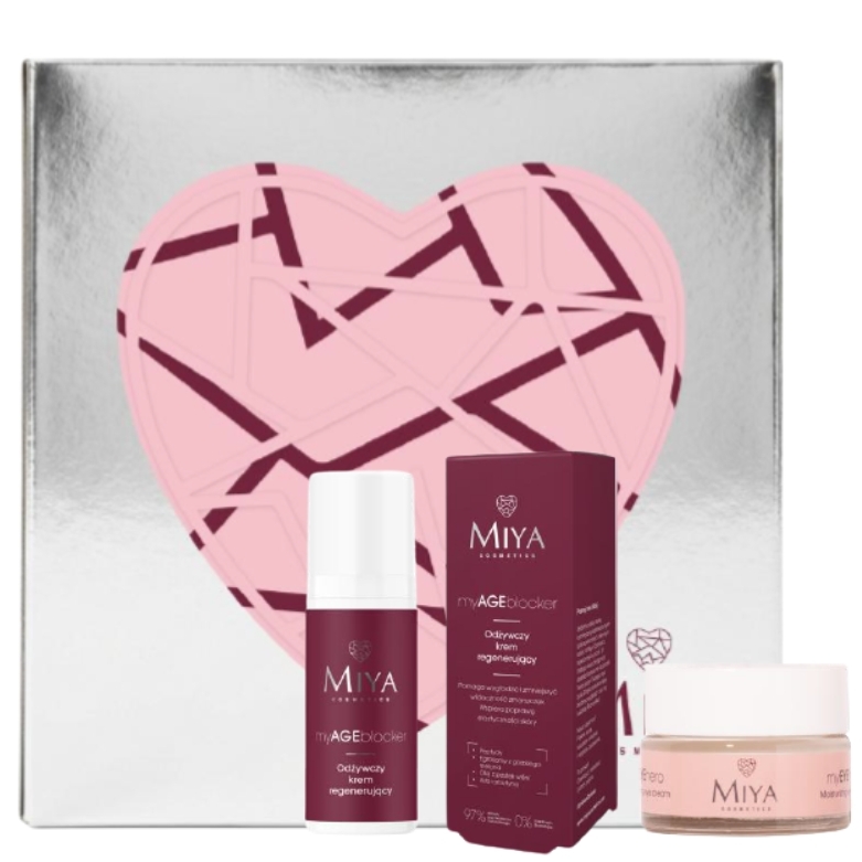 Набор Miya Smooth Boost: крем myAGEblocker 50 мл и крем для кожи вокруг глаз myEYEhero 15 мл