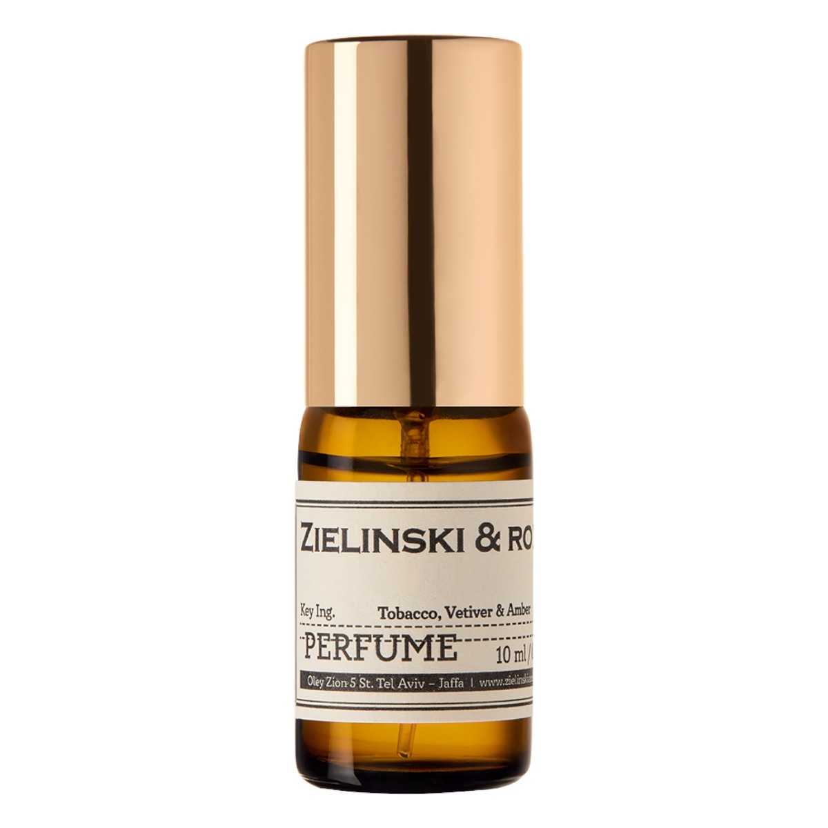 Zielinski & Rozen Perfume Tobacco, Vetiver, Amber Perfumy uniseks, 10 ml