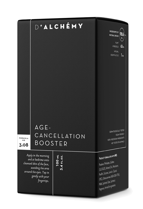 D'Alchemy Age Cancellation Booster Przeciwzmarszczkowy lotion do cery tłustej i mieszanej, 100 ml