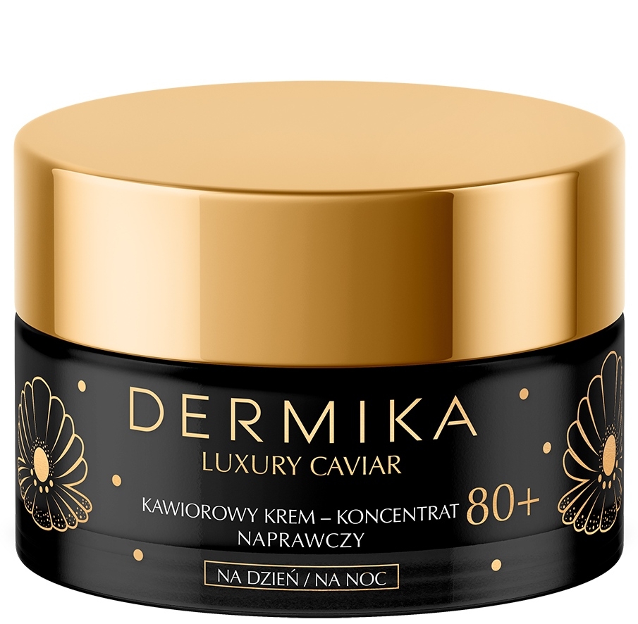 Dermika Luxury Caviar Kawiorowy krem koncentrat naprawczy 80+ na dzień i na noc