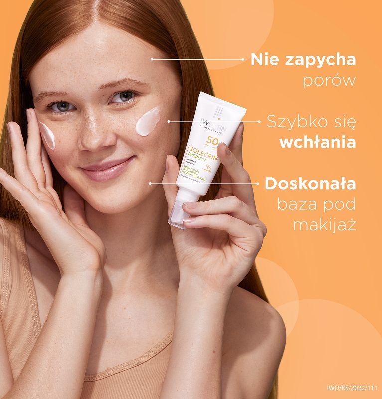 Iwostin Solecrin Purritin Fluid ochronny SPF 50+ 
