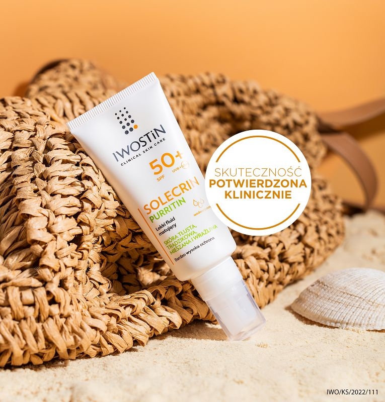 Iwostin Solecrin Purritin Fluid ochronny SPF 50+ 